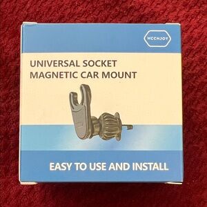 McChjoy Universal Socket Magnetic Car Mount - Black